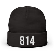 Load image into Gallery viewer, 814 Pennsylvania Embroidered Knit Beanie | Hometown Cuffed Hat