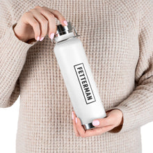Load image into Gallery viewer, Fetterman Logo 22 oz Insulated Water Bottle | Vacuum Stainless Steel Bottle