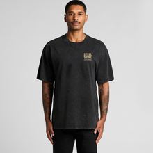 Load image into Gallery viewer, Steel Spine Heavyweight Stone Wash Tee | Fetterman Pennsylvania Graphic Shirt