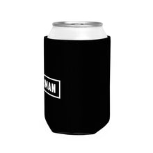 Load image into Gallery viewer, Fetterman Box Logo Can Cooler | Black Neoprene Koozie