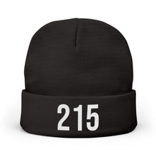 Load image into Gallery viewer, 215 Pennsylvania Embroidered Knit Beanie | Hometown Cuffed Hat