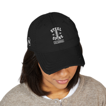 Load image into Gallery viewer, Fetterman “Steel Spine” Embroidered Distressed Cap | Pennsylvania Hat