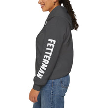 Load image into Gallery viewer, Fetterman Logo Hoodie | Pennsylvania Pullover with Sleeve Print
