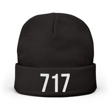 Load image into Gallery viewer, 717 Pennsylvania Embroidered Knit Beanie | Hometown Cuffed Hat
