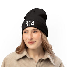 Load image into Gallery viewer, 814 Pennsylvania Embroidered Knit Beanie | Hometown Cuffed Hat
