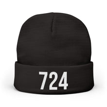 Load image into Gallery viewer, 724 Pennsylvania Embroidered Knit Beanie | Hometown Cuffed Hat
