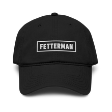 Load image into Gallery viewer, Fetterman Box Logo Cap | Black Embroidered Pennsylvania Hat
